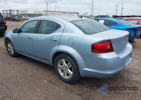 2013 Dodge Avenger Sxt from USA, damaged, VIN 1C3CDZCG8DN583719